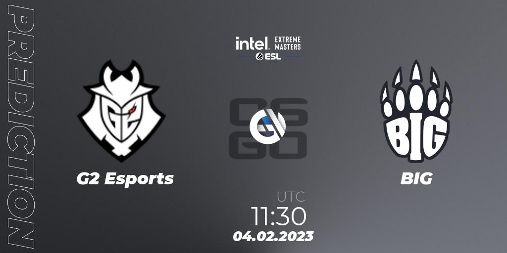 Pronósticos G2 Esports - BIG. 04.02.23. IEM Katowice 2023 - CS2 (CS:GO)
