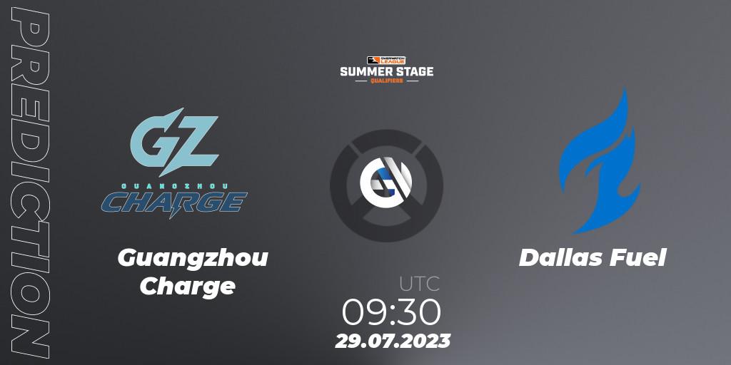 Pronósticos Guangzhou Charge - Dallas Fuel. 29.07.23. Overwatch League 2023 - Summer Stage Qualifiers - Overwatch
