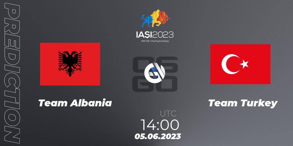 Pronósticos Team Albania - Team Turkey. 05.06.23. IESF World Esports Championship 2023: Eastern Europe Qualifier - CS2 (CS:GO)
