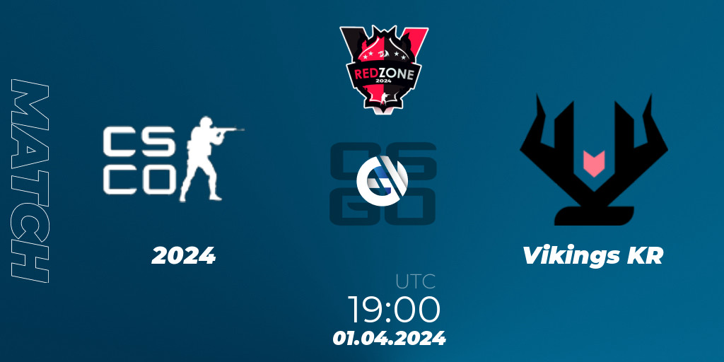 Partida 2024 Vikings KR 01.04.2024 at 1900. CounterStrike (CS2