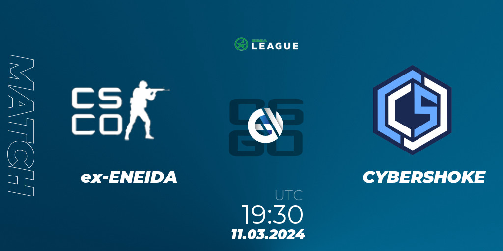 Partida ex-ENEIDA - CYBERSHOKE: 11.03.24. CS2 (CS:GO), ESEA Season 48 ...