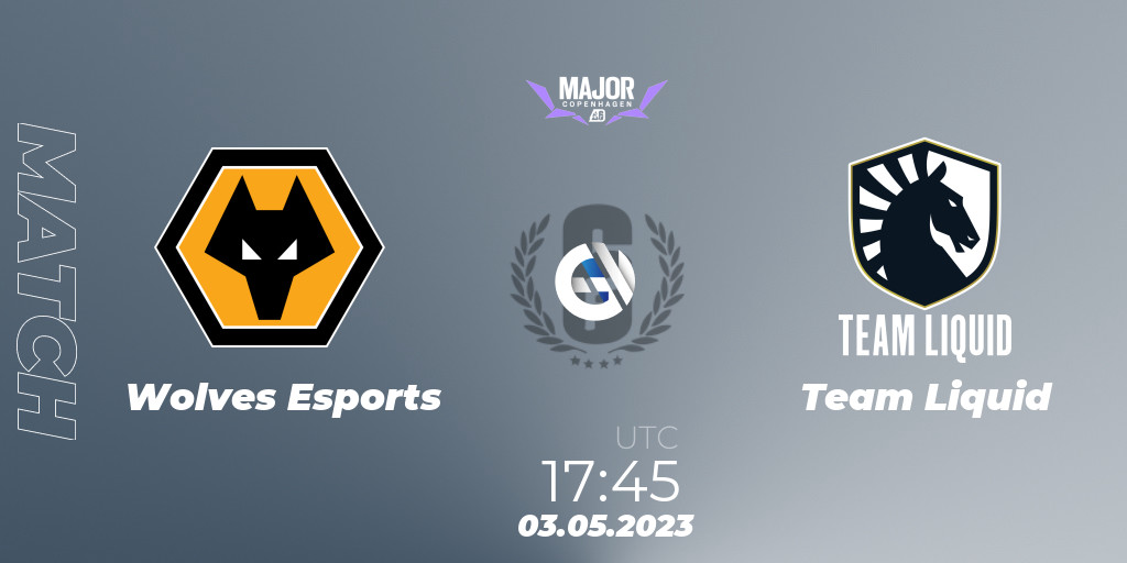 Wolves Esports VS Team Liquid Rainbow Six Dicas de apostas, transmissão