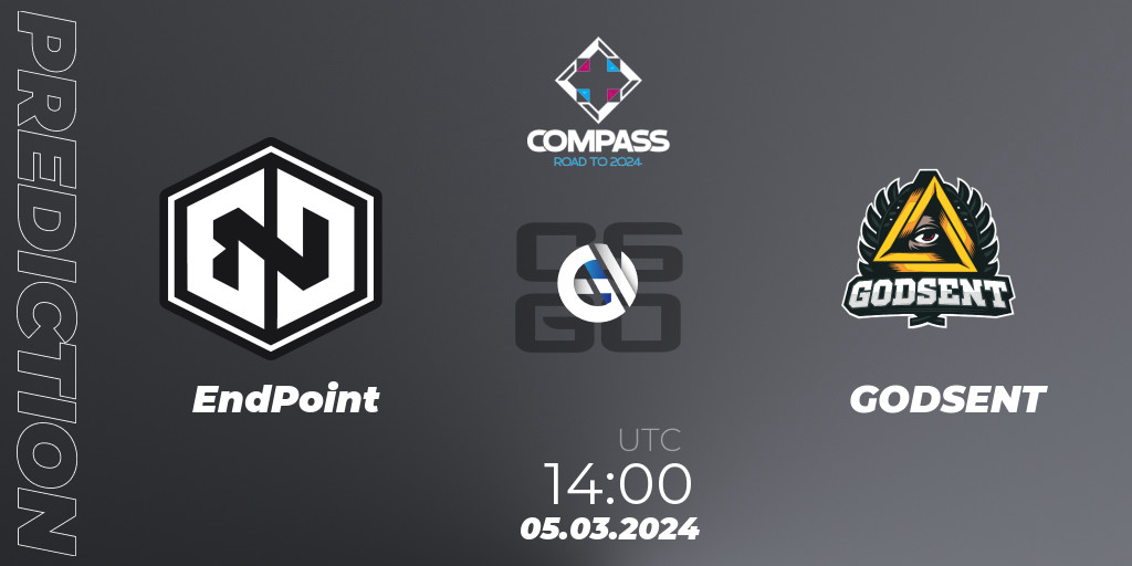 Pronósticos EndPoint GODSENT. 05.03.24. YaLLa Compass Spring 2024