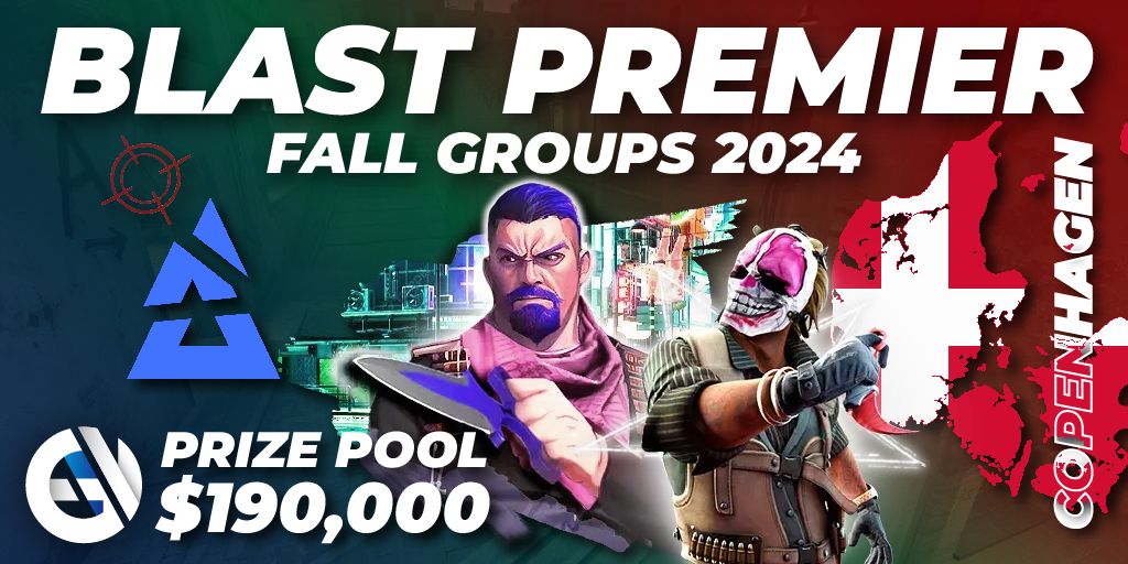 BLAST Premier Fall Groups 2024 🎮 CounterStrike (CS2) torneio 📅 Calendário de jogos em