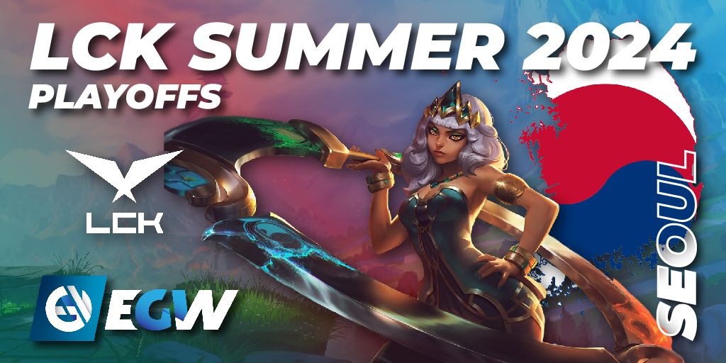 LCK Summer 2024 Playoffs 🎮 LoL torneio 📅 Calendário de jogos em