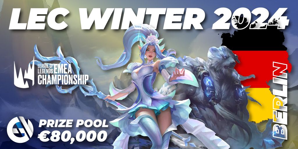 LEC Winter 2024 LoL tabela, jogos, agenda, grade, qualificações, tickets