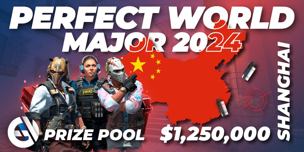 Perfect World Shanghai Major 2024 🎮 CounterStrike (CS2) torneio 📅