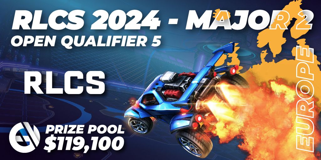 RLCS 2024 Major 2 EU Open Qualifier 5 Rocket League tabela, jogos